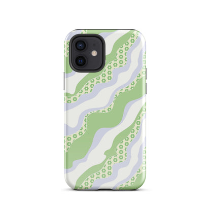 Flower Groove iPhone Case Glossy iPhone 12