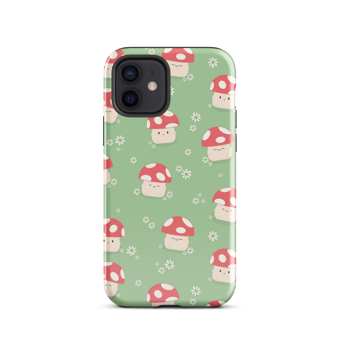 Mushroom Friends iPhone Case iPhone 12 Glossy