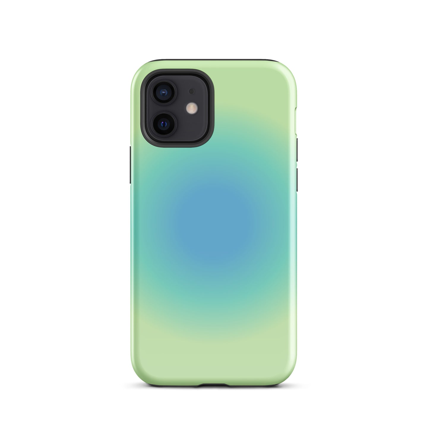 Blue & Green Aura iPhone Case
