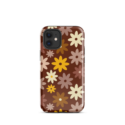 Retro Garden iPhone Case iPhone 12 mini Glossy