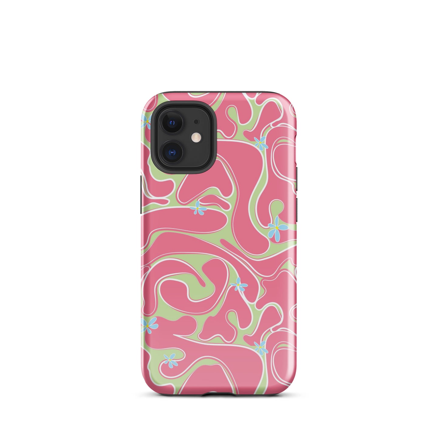 Reef Waves iPhone Case Glossy iPhone 12 mini