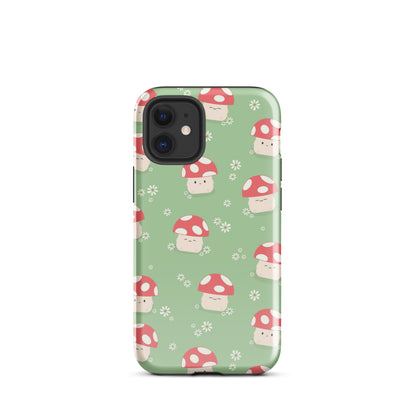 Mushroom Friends iPhone Case iPhone 12 mini Glossy