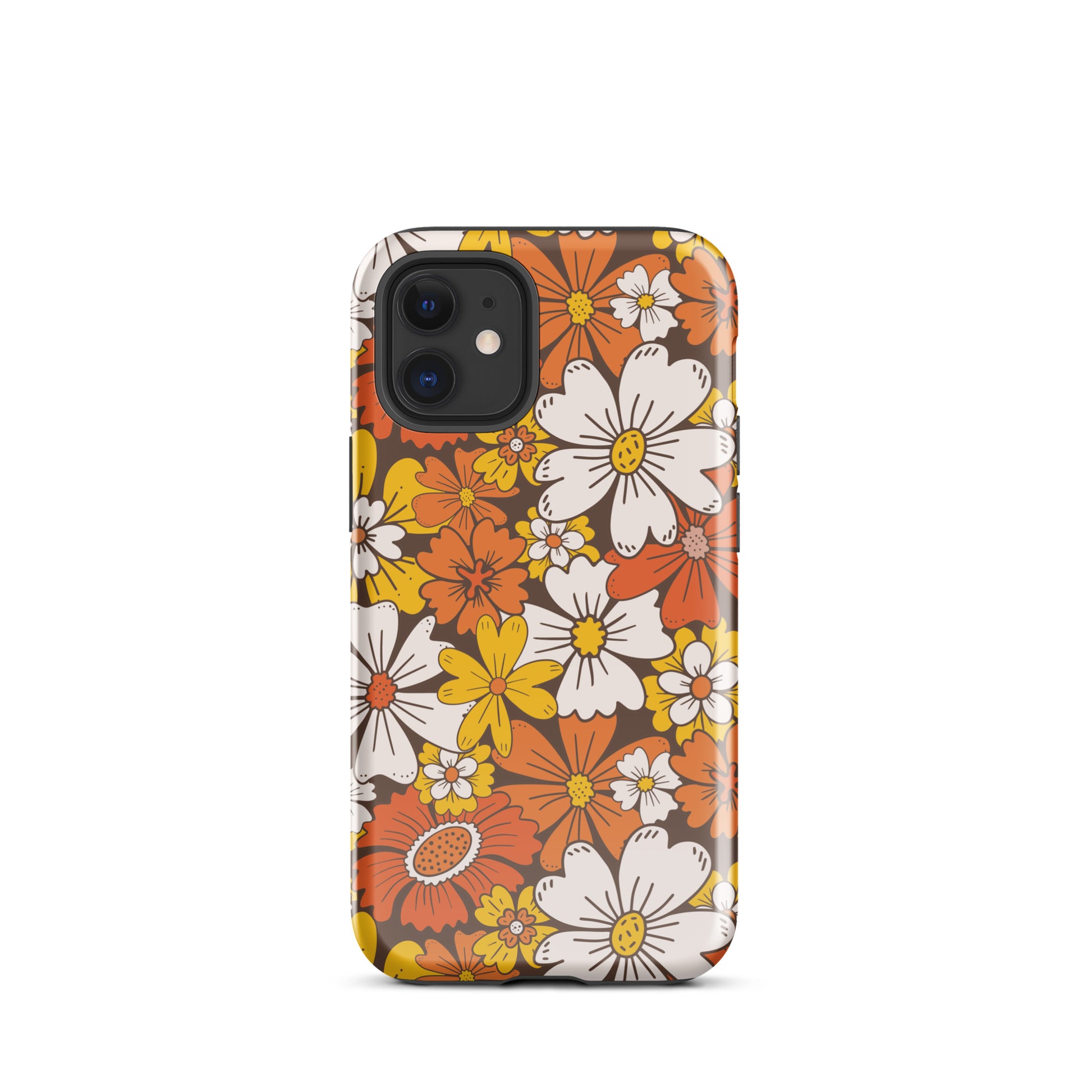 Retro Bloom iPhone Case iPhone 12 mini Glossy