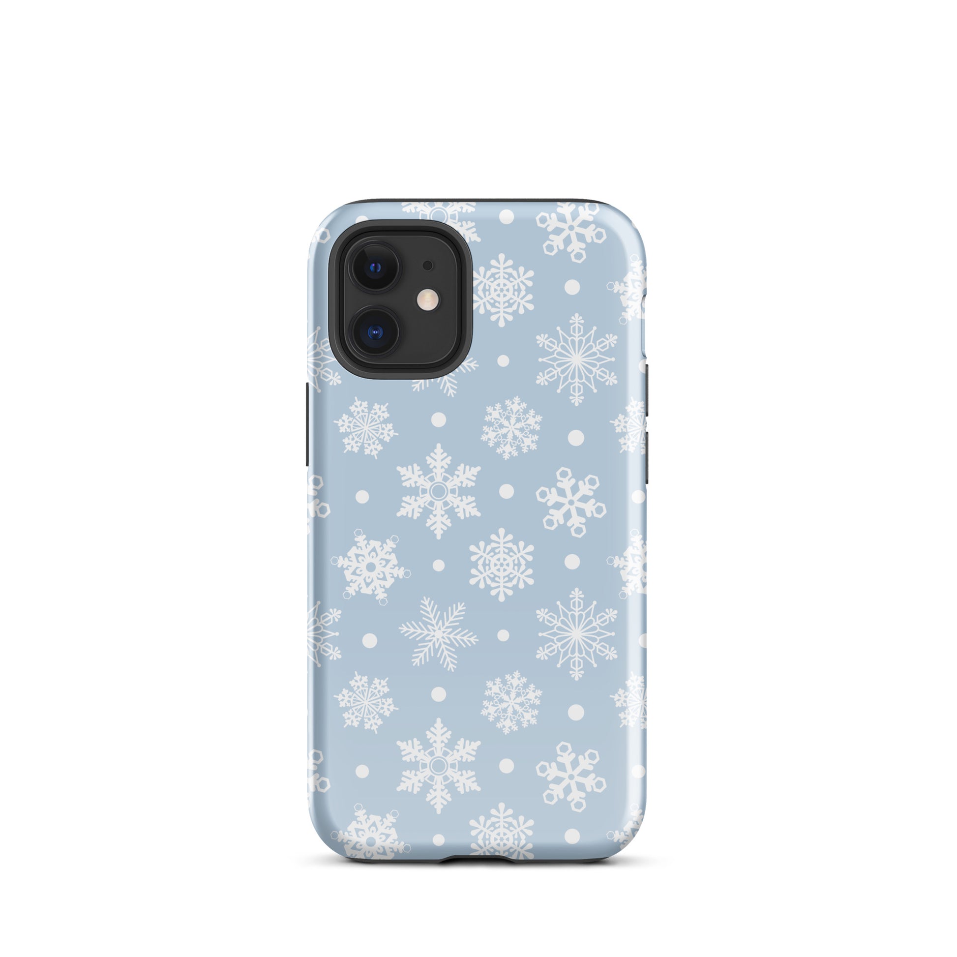 Snowflakes iPhone Case iPhone 12 mini Glossy