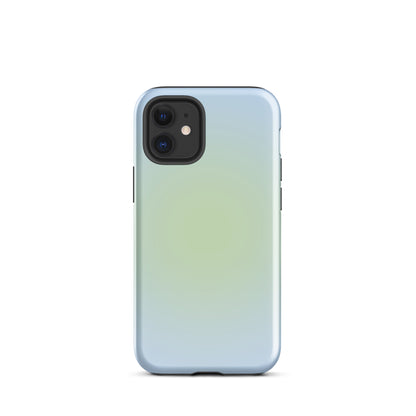 Blue & Green Aura iPhone Case