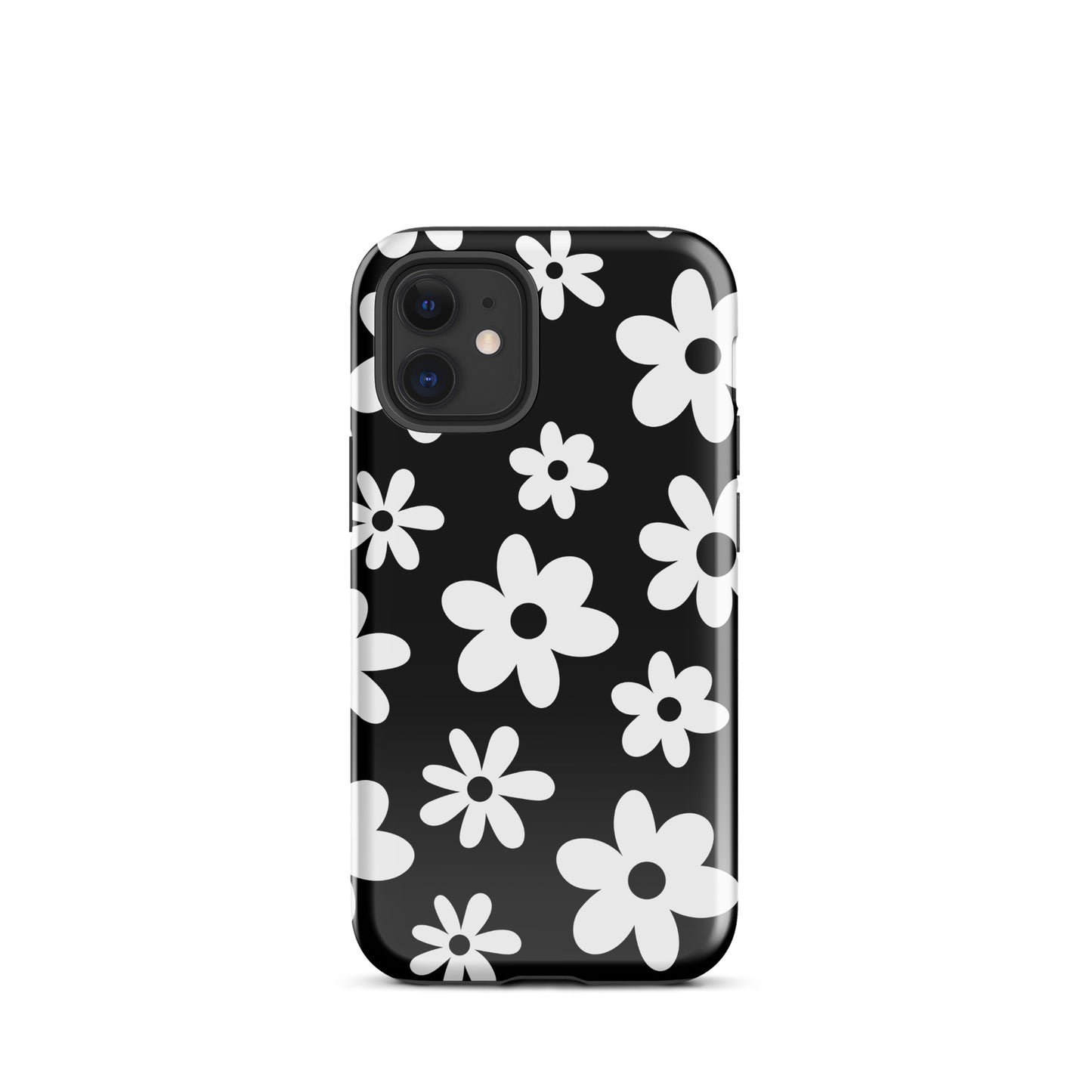 Black Flower Power iPhone Case