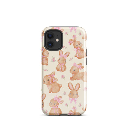 Bow Bunny iPhone Case