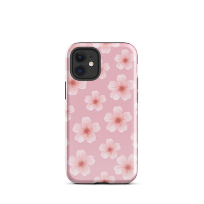 Pink Cherry Blossoms iPhone Case