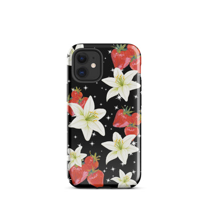 Tiger Lilies & Strawberries iPhone Case