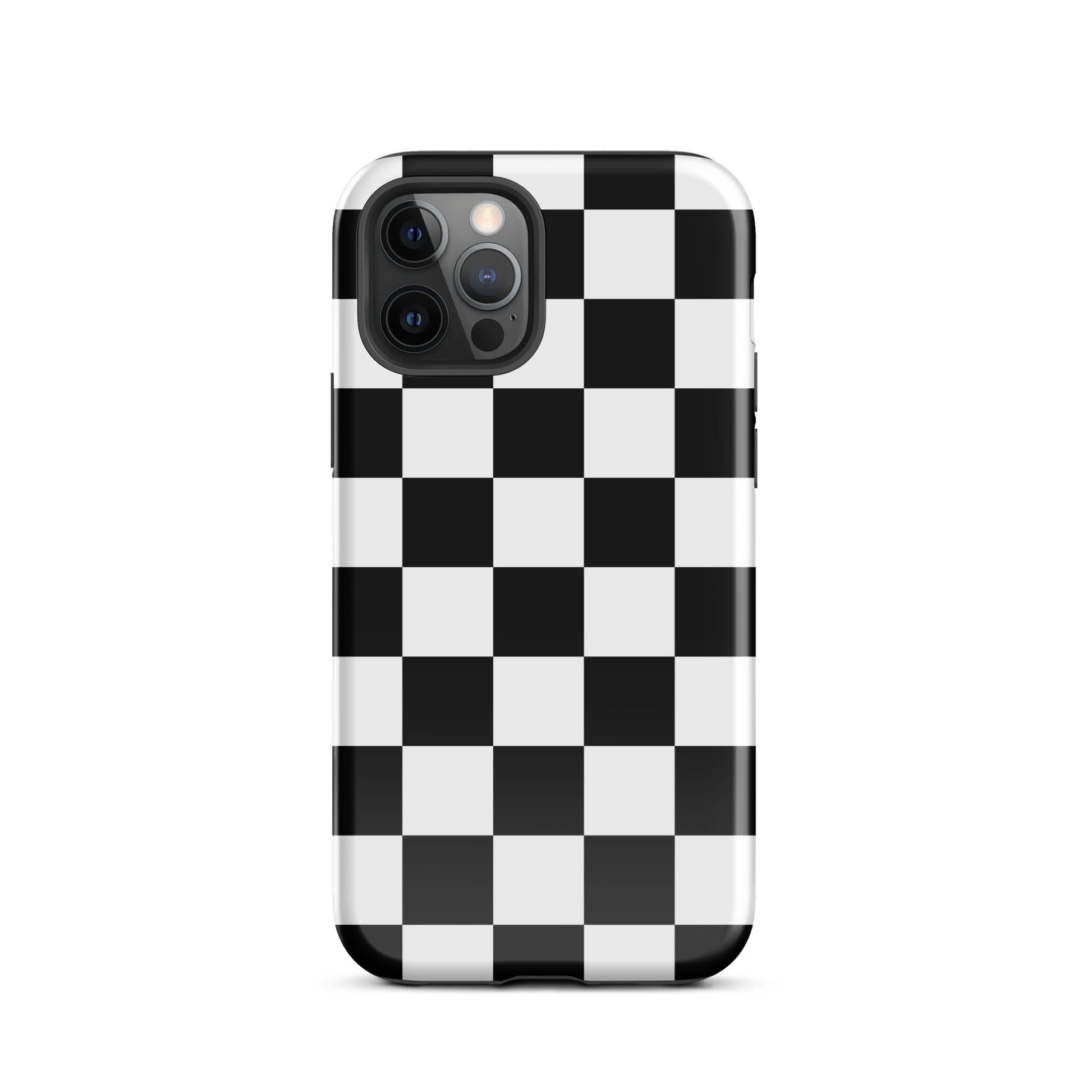 Checkered iPhone Case iPhone 12 Pro Glossy