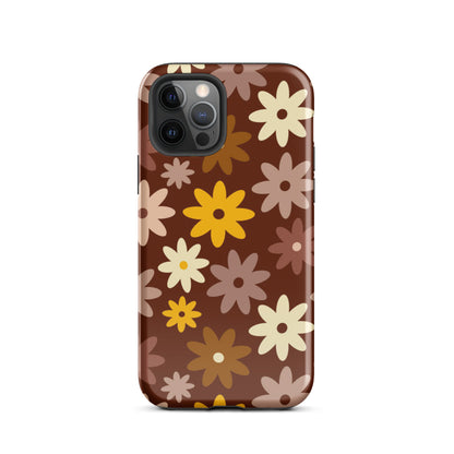 Retro Garden iPhone Case iPhone 12 Pro Glossy