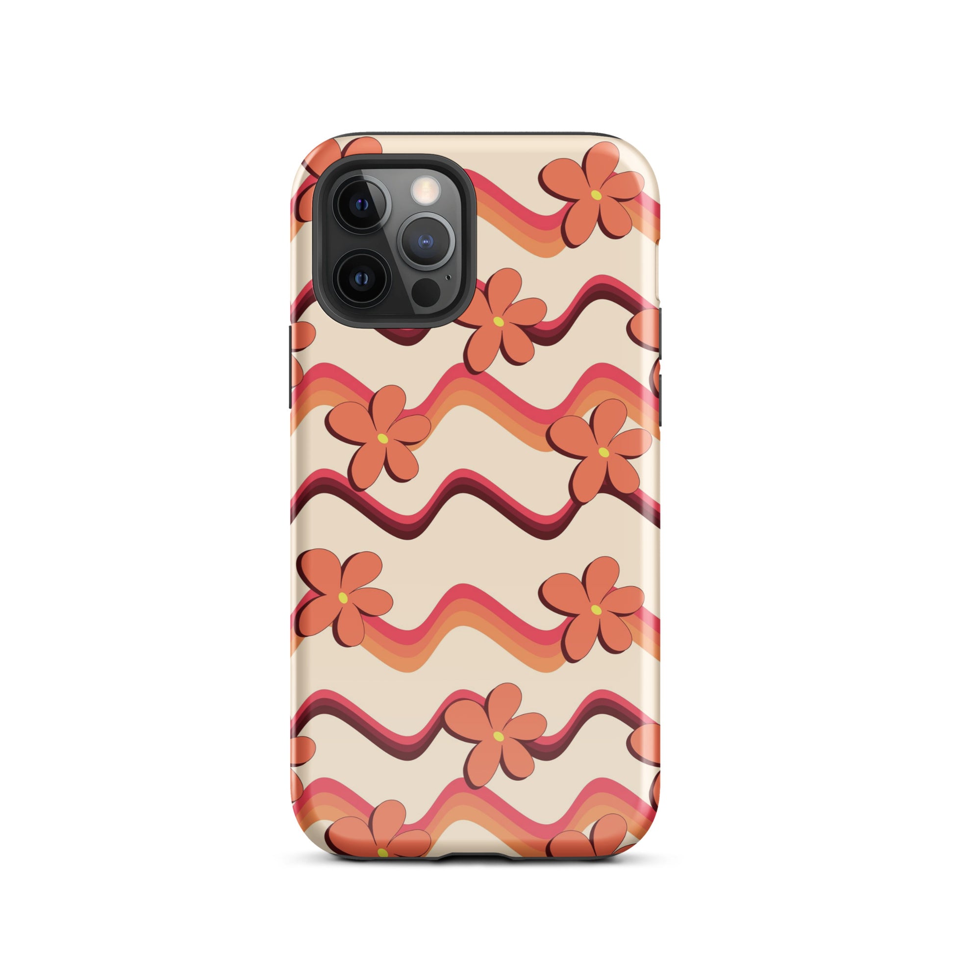 Vintage Flowers iPhone Case iPhone 12 Pro Glossy