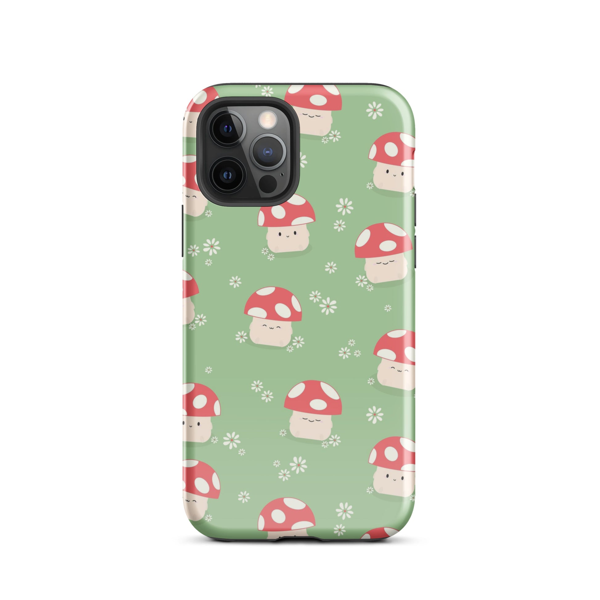 Mushroom Friends iPhone Case iPhone 12 Pro Glossy