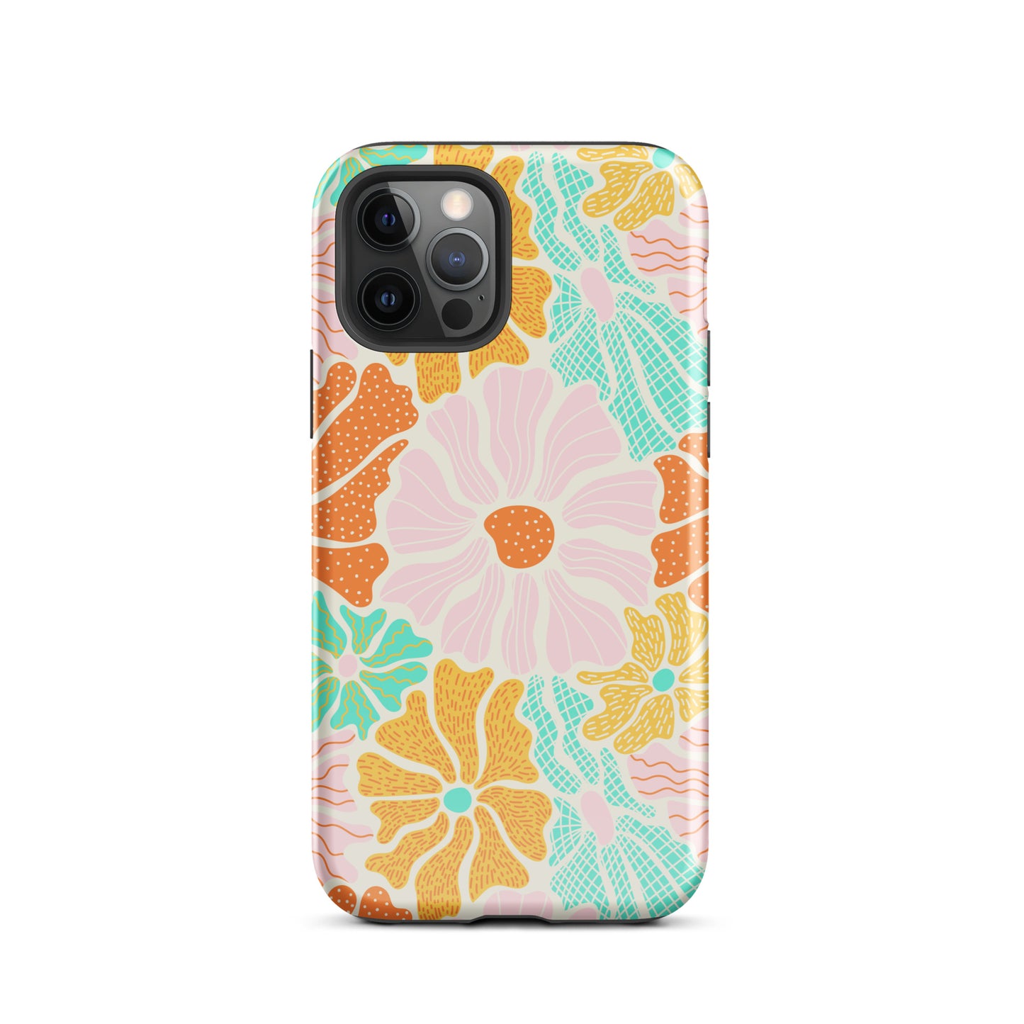 Neon Garden iPhone Case iPhone 12 Pro Glossy