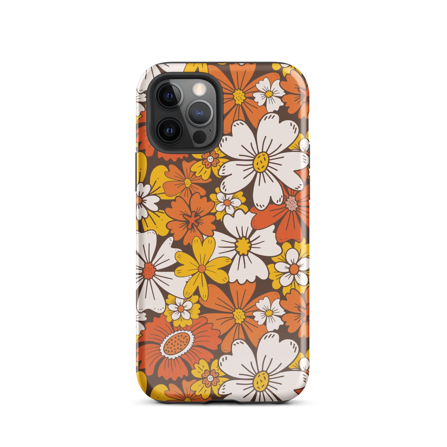 Retro Bloom iPhone Case iPhone 12 Pro Glossy