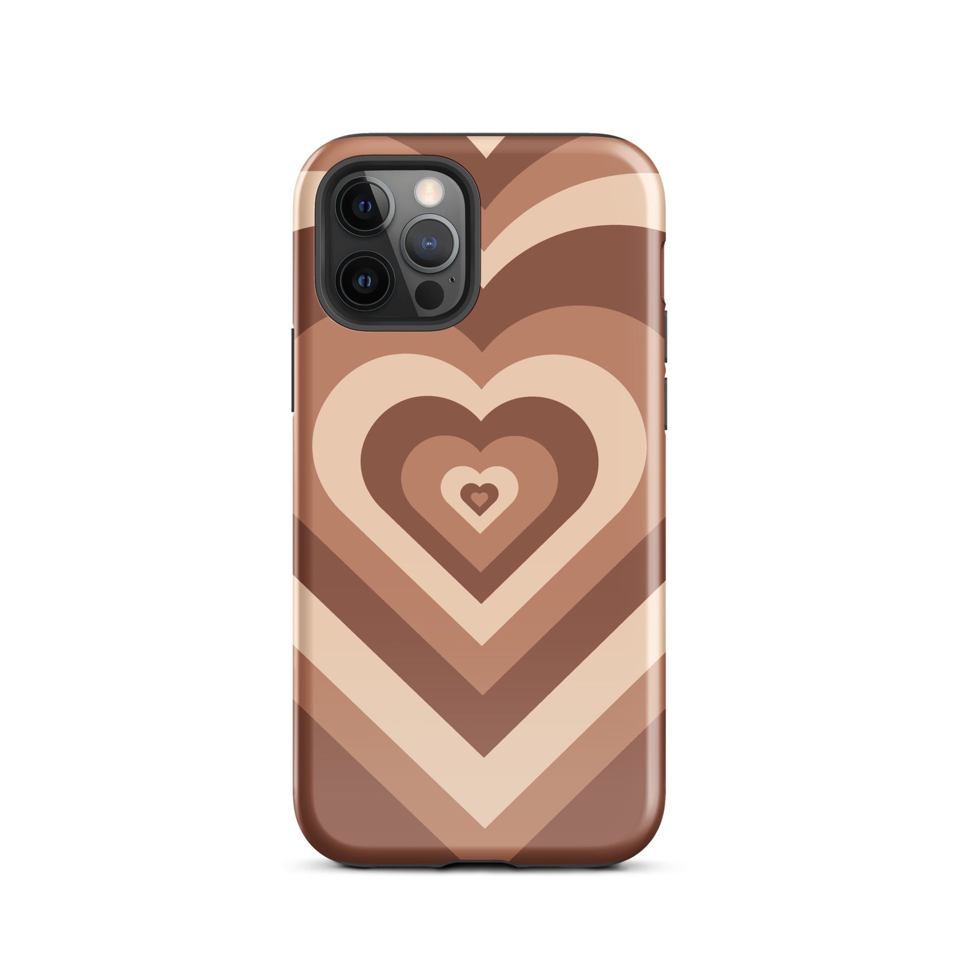 Choco Hearts iPhone Case iPhone 12 Pro Glossy