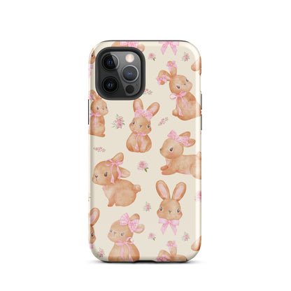 Bow Bunny iPhone Case