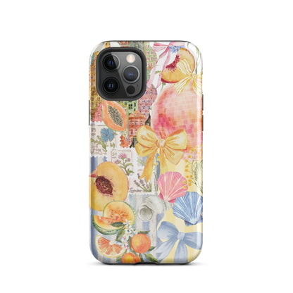 Coquette Summer Collage iPhone Case