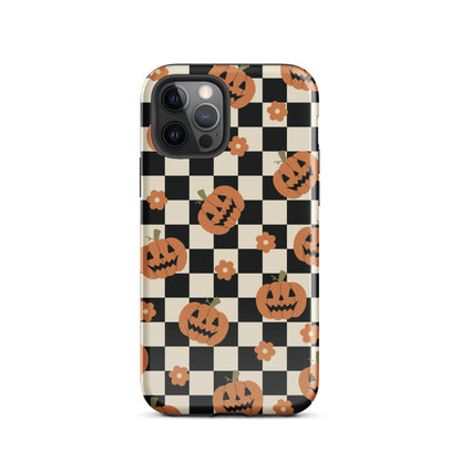 Retro Pumpkins iPhone Case