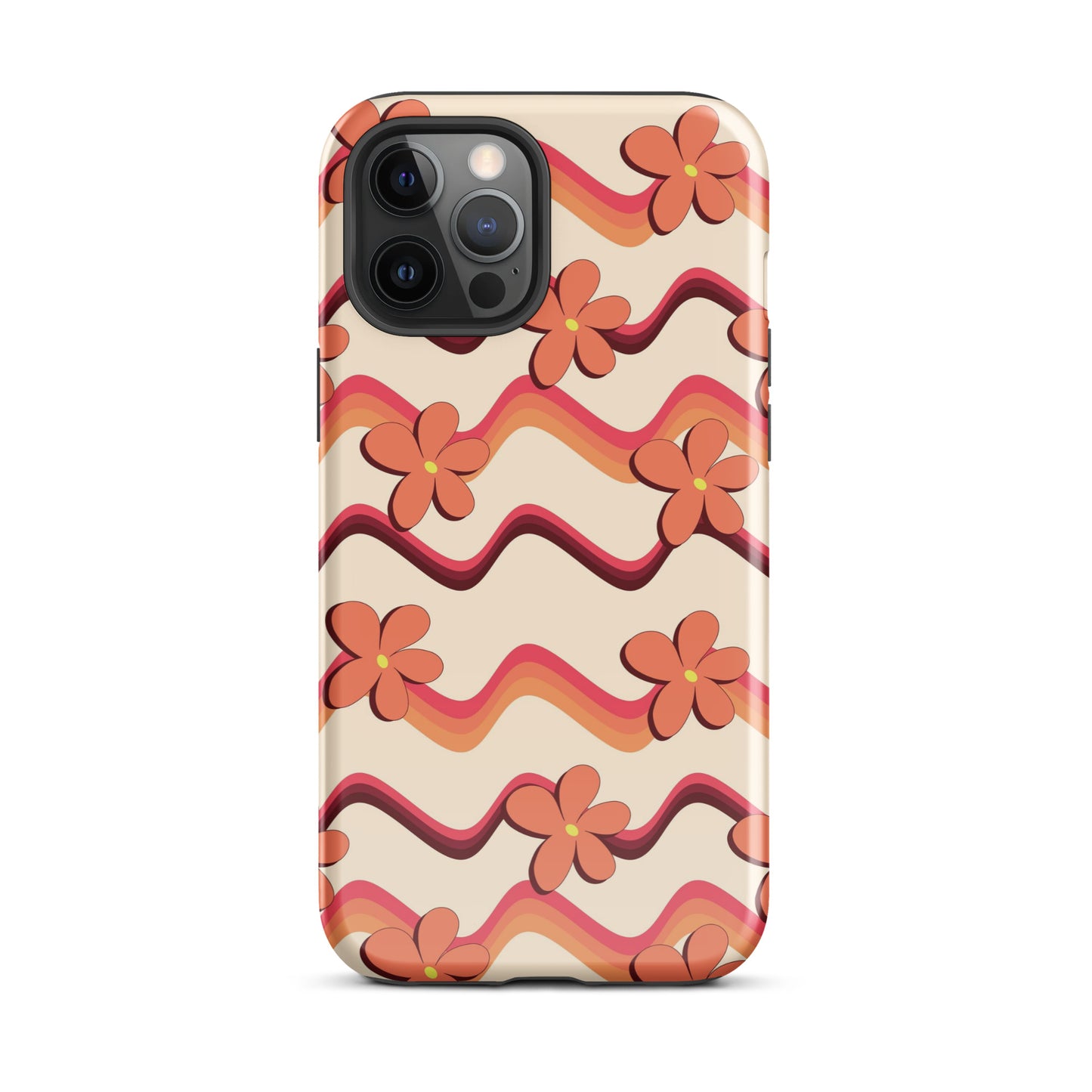 Vintage Flowers iPhone Case iPhone 12 Pro Max Glossy