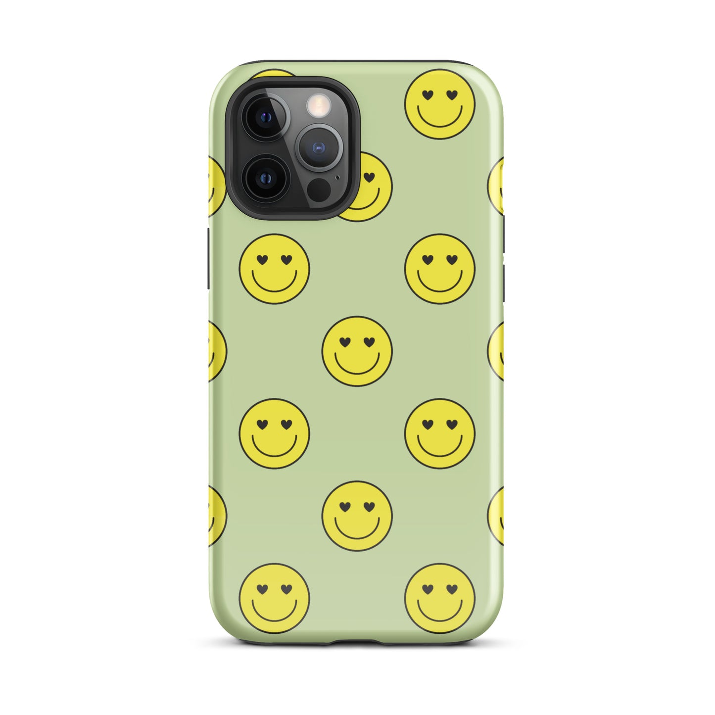 Neon Smiley Faces iPhone Case iPhone 12 Pro Max Glossy