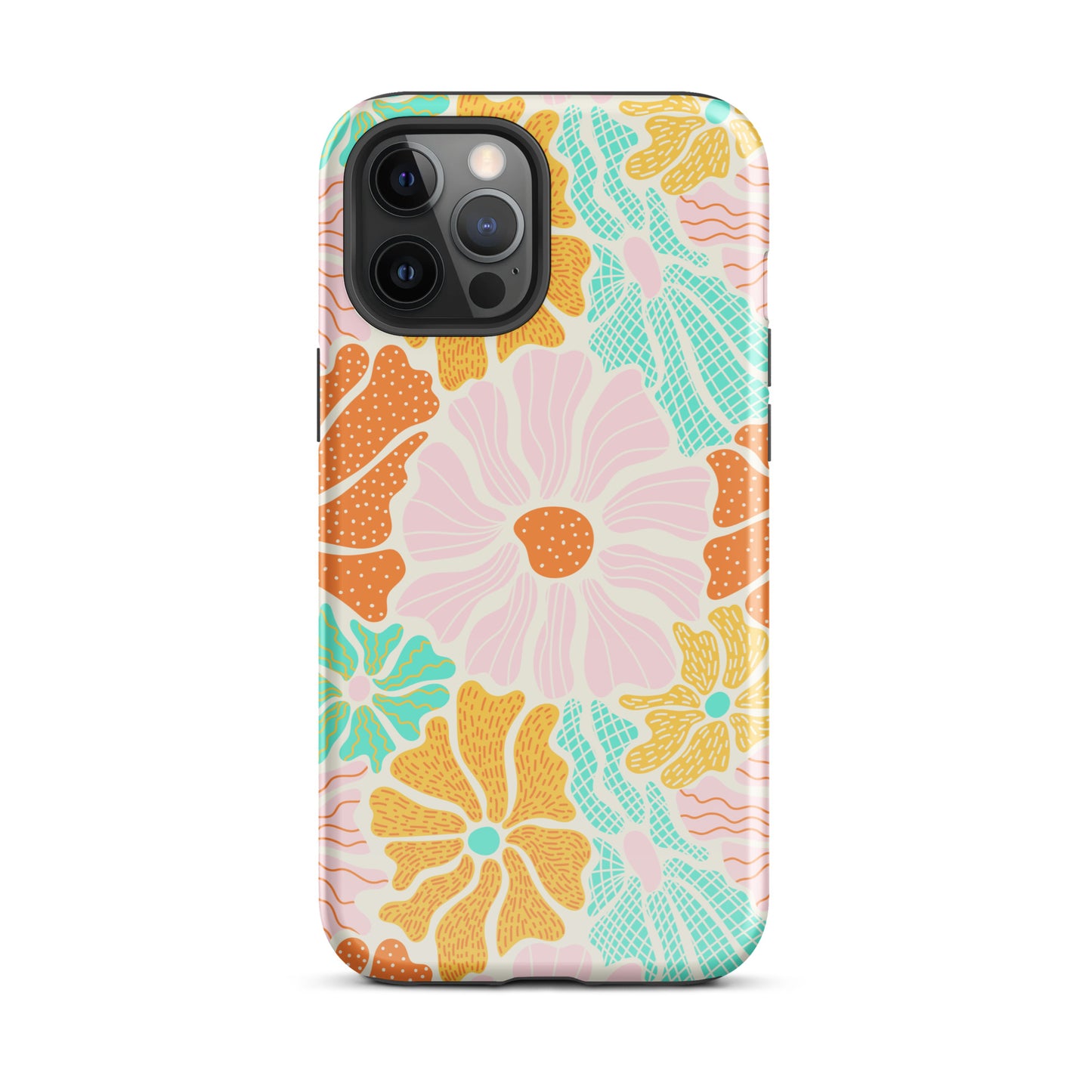 Neon Garden iPhone Case iPhone 12 Pro Max Glossy