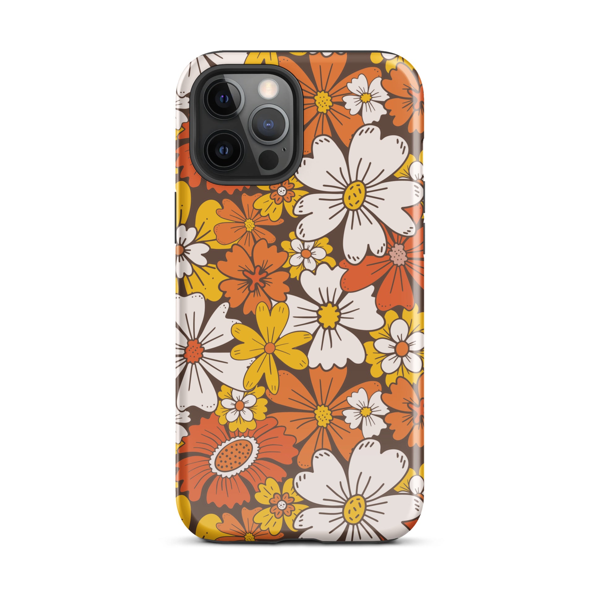 Retro Bloom iPhone Case iPhone 12 Pro Max Glossy