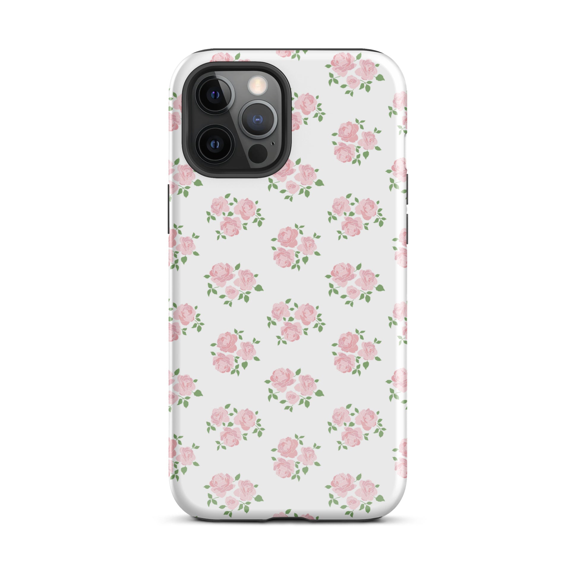 Pink Roses iPhone Case iPhone 12 Pro Max Glossy