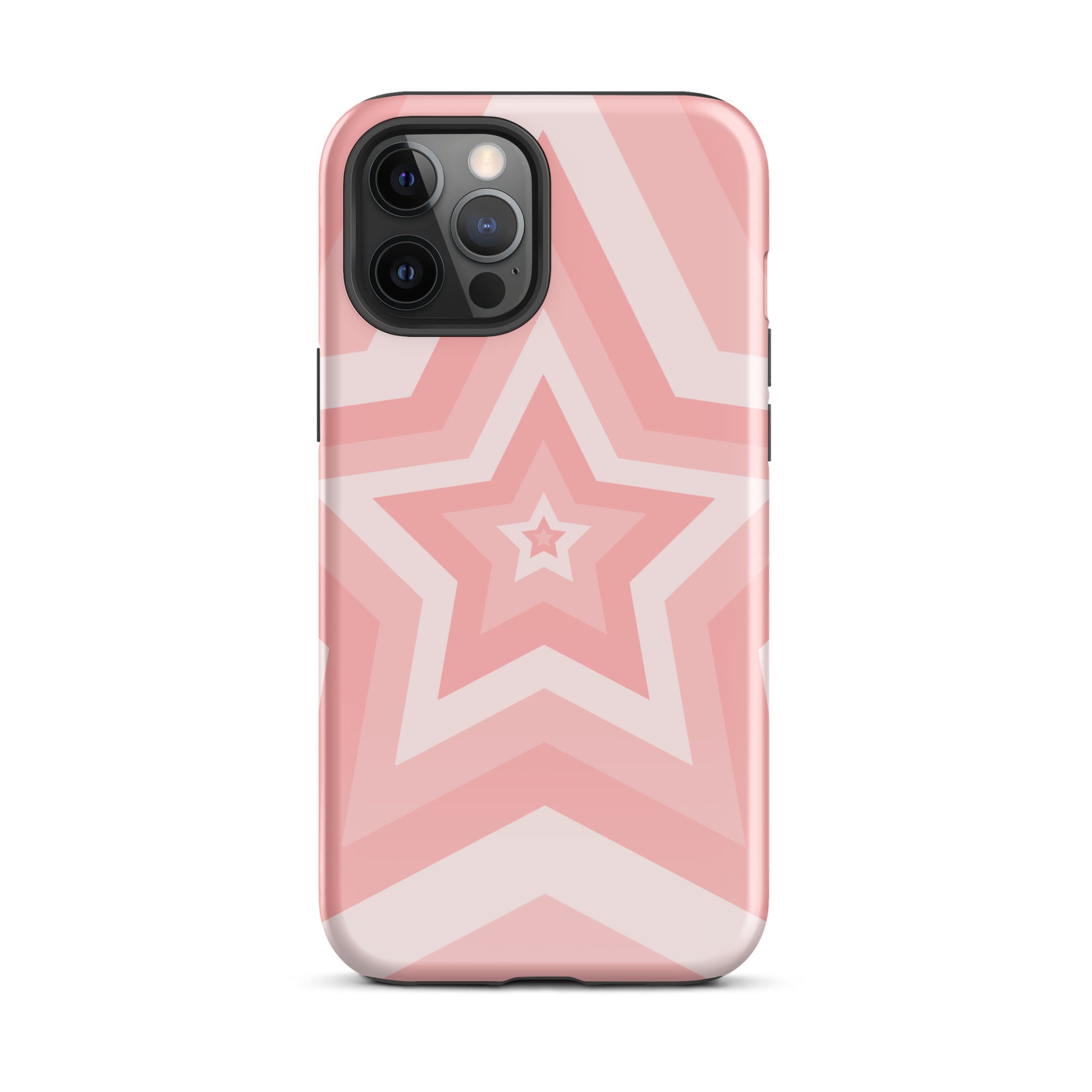 Pink Starburst iPhone Case iPhone 12 Pro Max Glossy