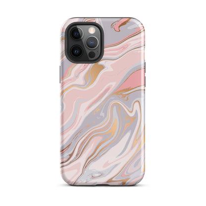 Rose Marble iPhone Case iPhone 12 Pro Max Glossy