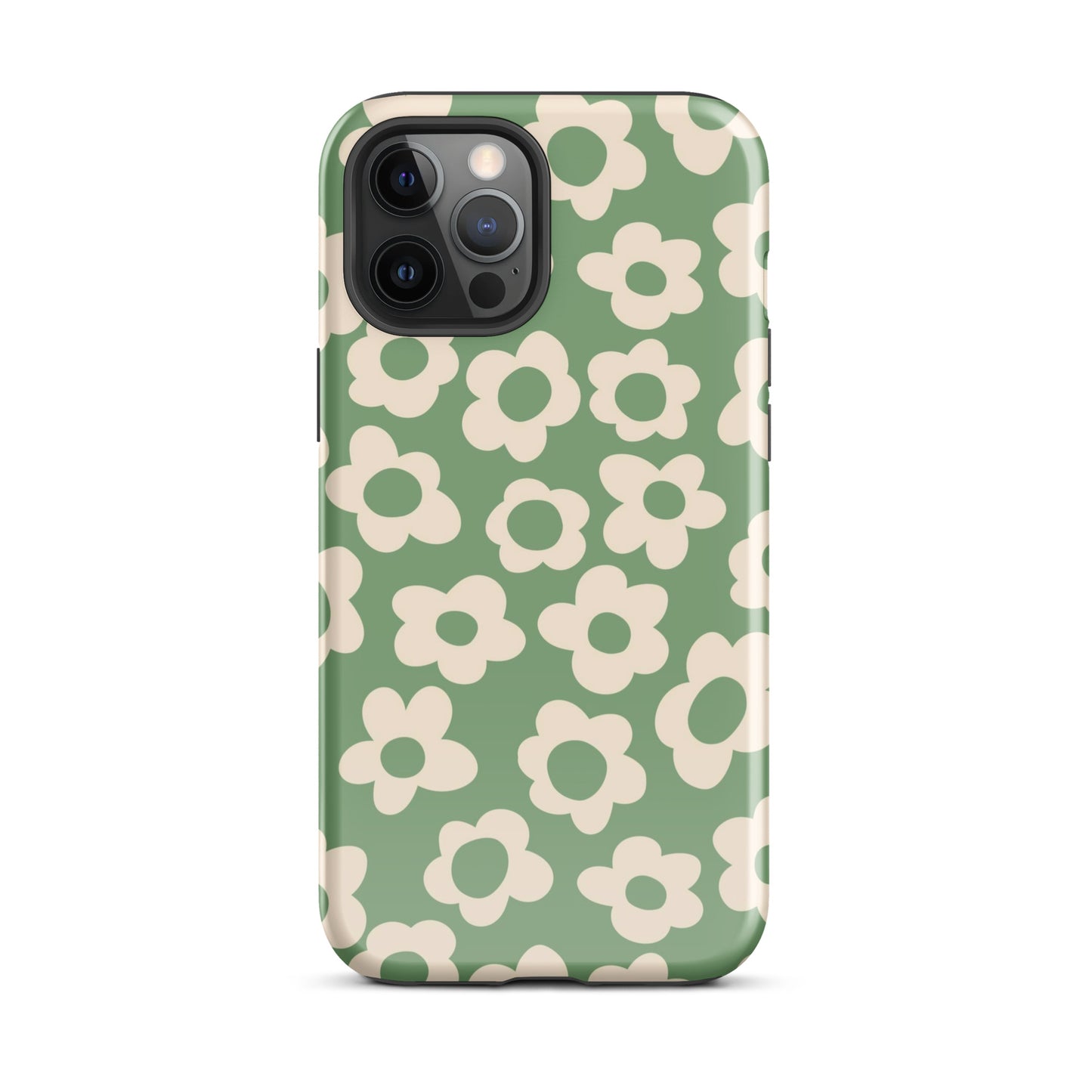 Green Las Flores iPhone Case iPhone 12 Pro Max Glossy