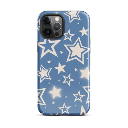 Blue Stardust iPhone Case