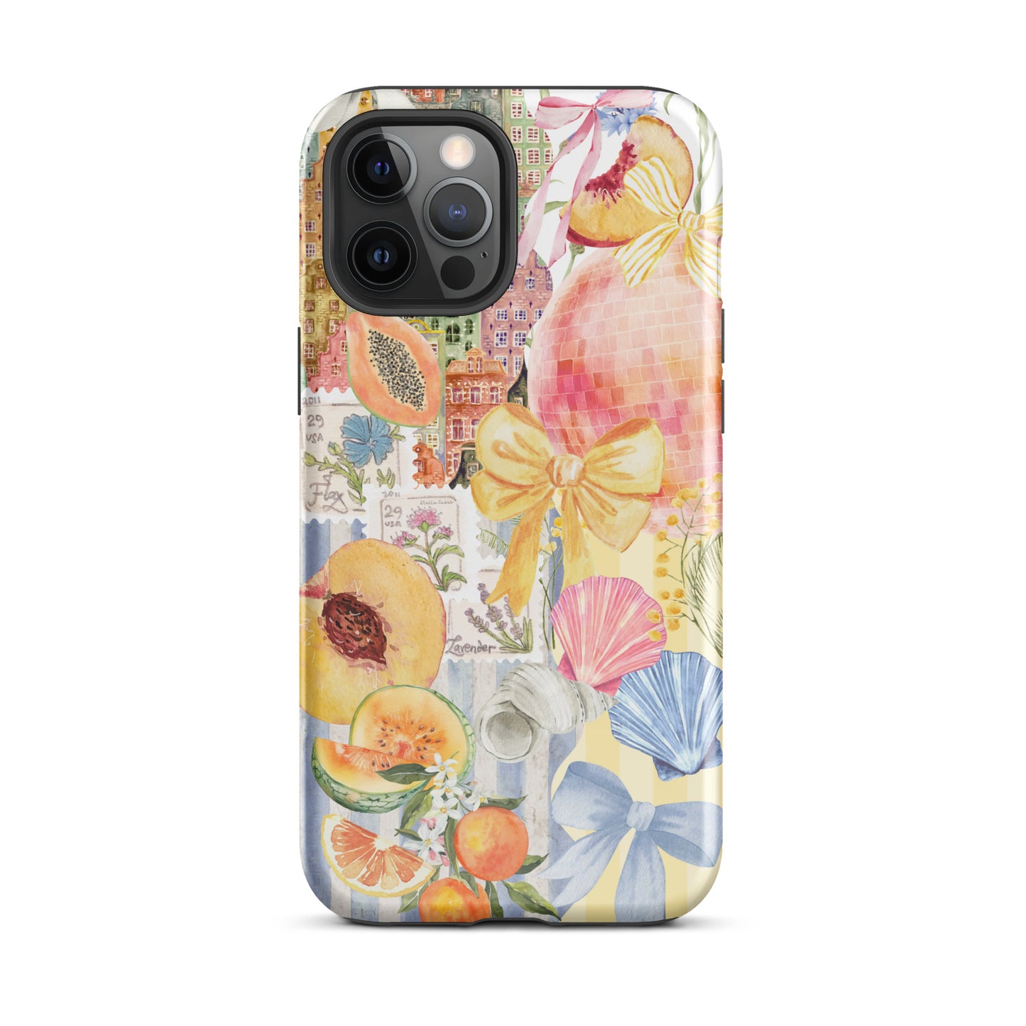 Coquette Summer Collage iPhone Case