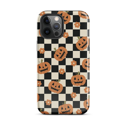 Retro Pumpkins iPhone Case