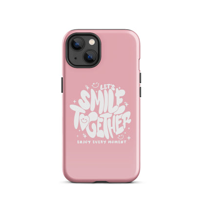 Smile Together iPhone Case iPhone 13 Glossy