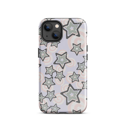 Y2K Gray Star iPhone Case Glossy iPhone 13