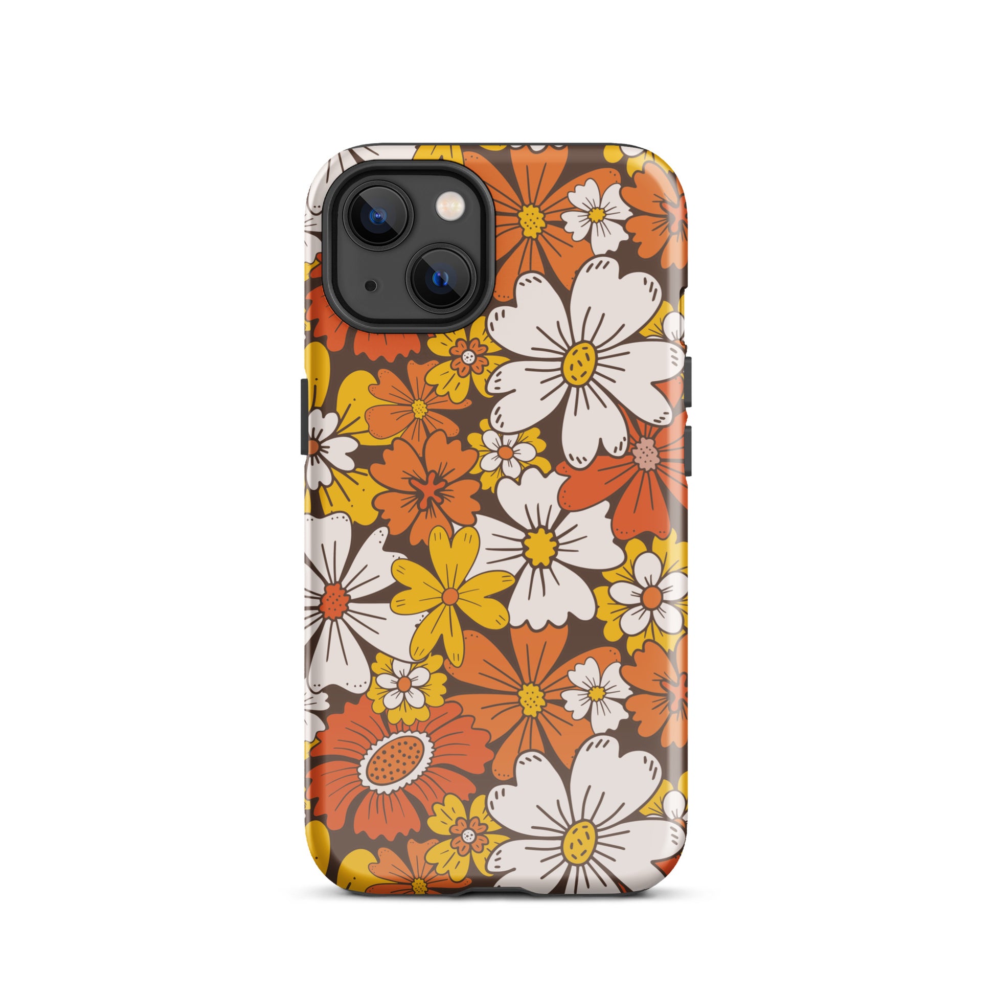 Retro Bloom iPhone Case iPhone 13 Glossy