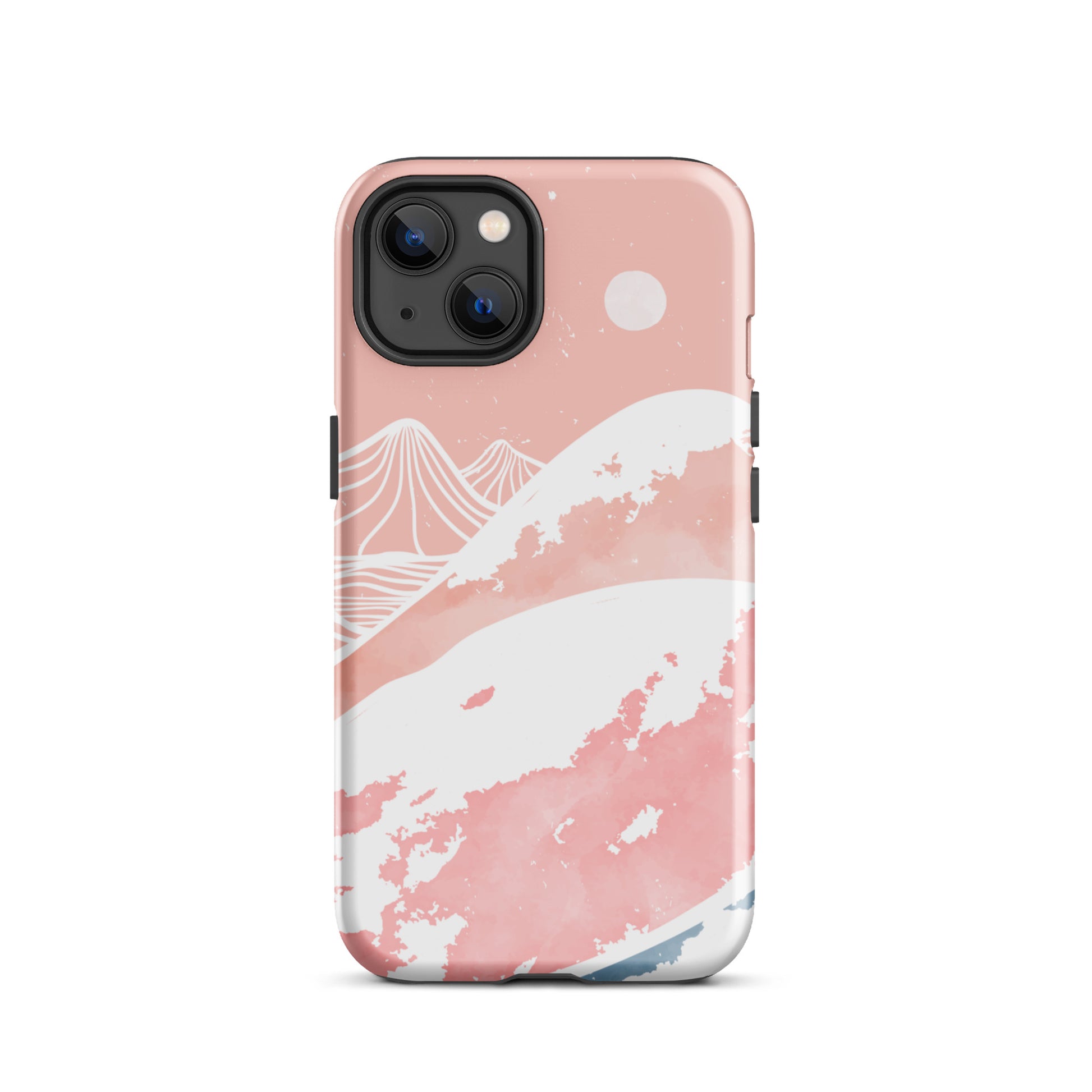 Pink Winter Night iPhone Case iPhone 13 Glossy