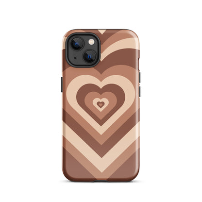 Choco Hearts iPhone Case iPhone 13 Glossy