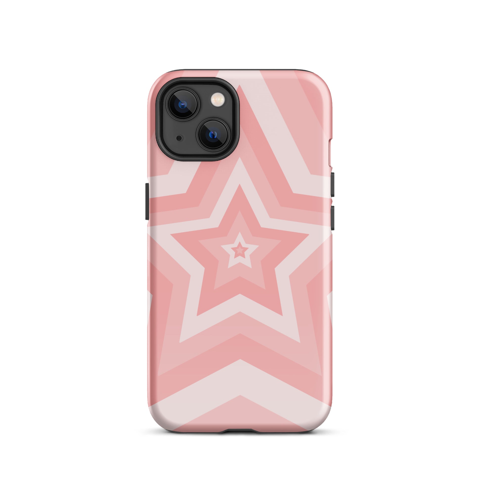 Pink Starburst iPhone Case iPhone 13 Glossy