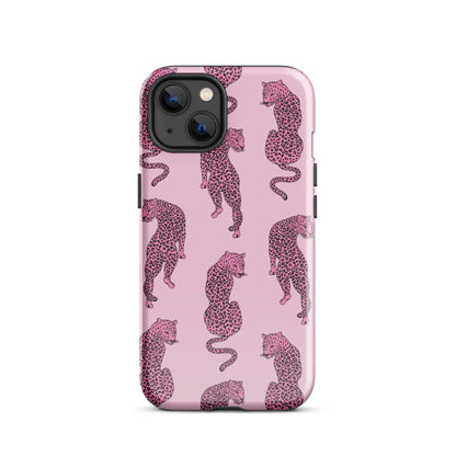 Pink Leopard iPhone Case