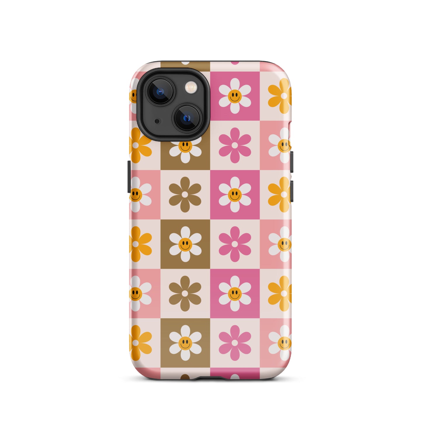 Smiley Flowers iPhone Case