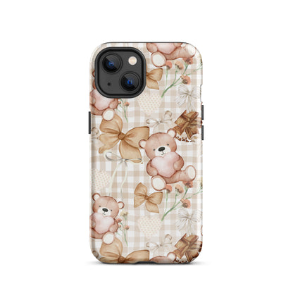 Choco Teddy Bear iPhone Case