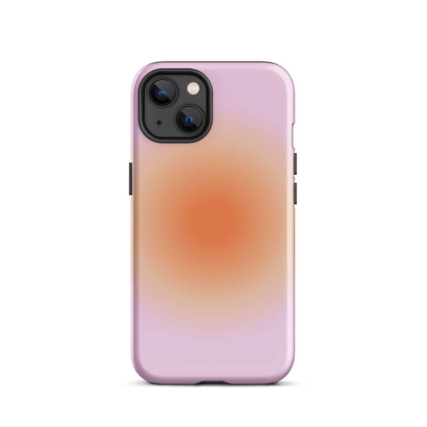 Orange & Purple Aura iPhone Case