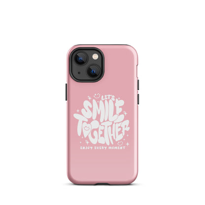 Smile Together iPhone Case iPhone 13 mini Glossy