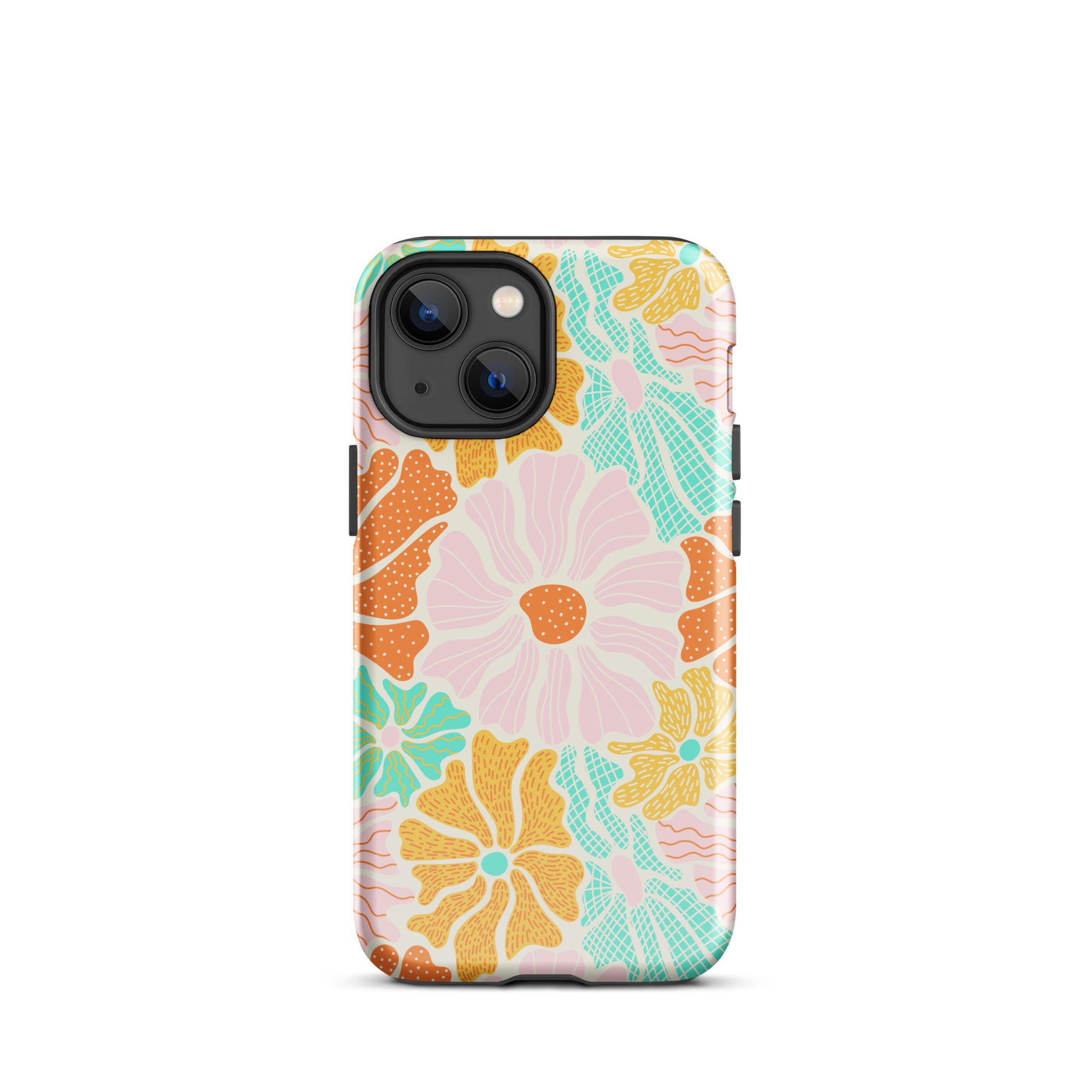 Neon Garden iPhone Case iPhone 13 mini Glossy