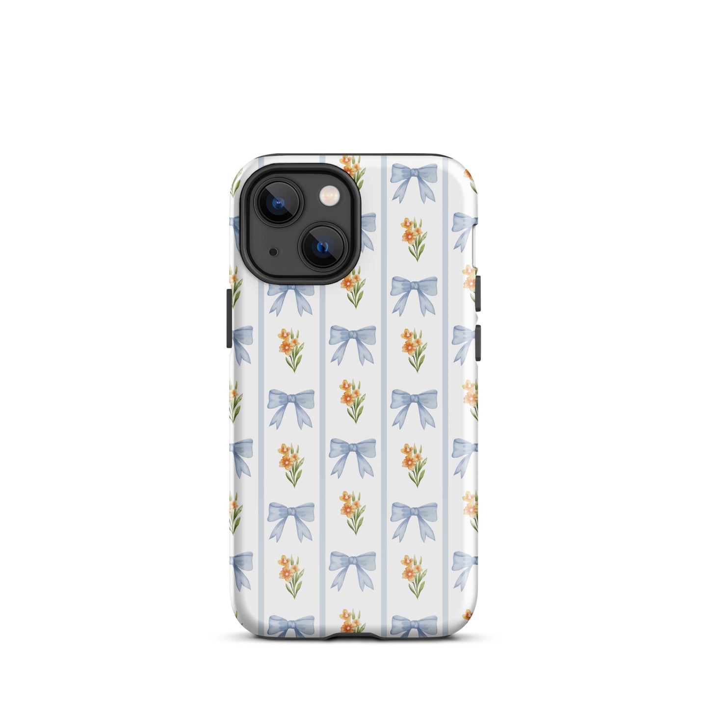 Blue Bows iPhone Case