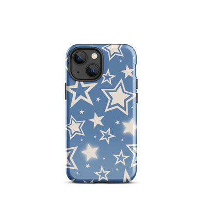 Blue Stardust iPhone Case