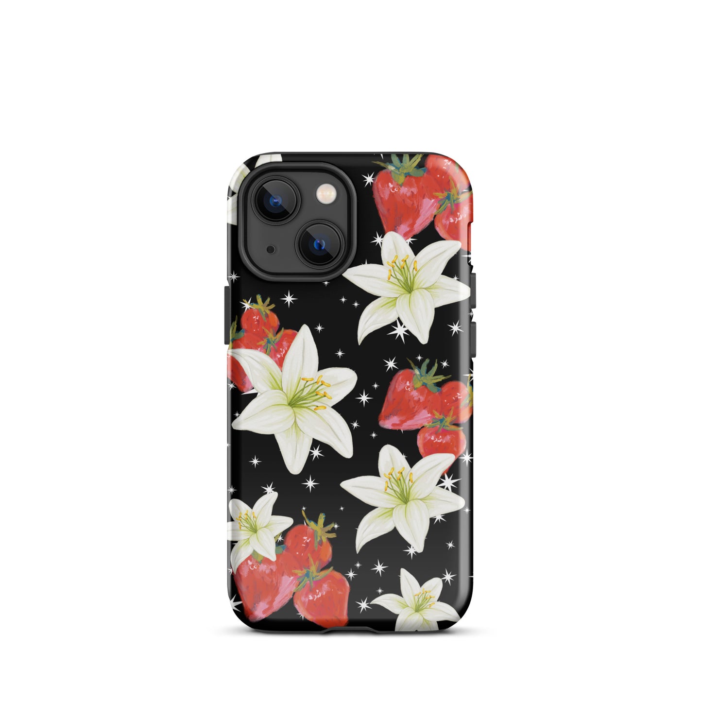 Tiger Lilies & Strawberries iPhone Case