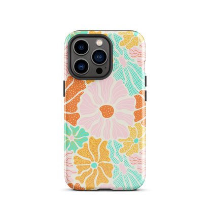 Neon Garden iPhone Case iPhone 13 Pro Glossy